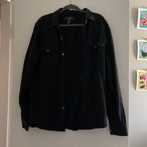 mens forever 21 XL denim shirt
